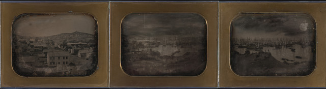 1851 panorama of San Francisco