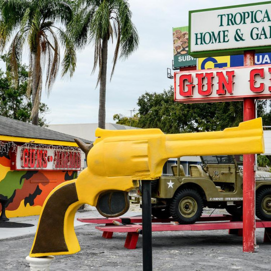 A gun shop in Dunedin, Florida.